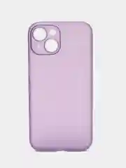 Фиолетовый ультратонкий чехол для iPhone 15, хрупкий, тонкий