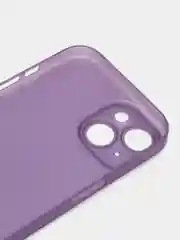 Тёмно-серый ультратонкий чехол для iPhone 15, хрупкий, тонкий