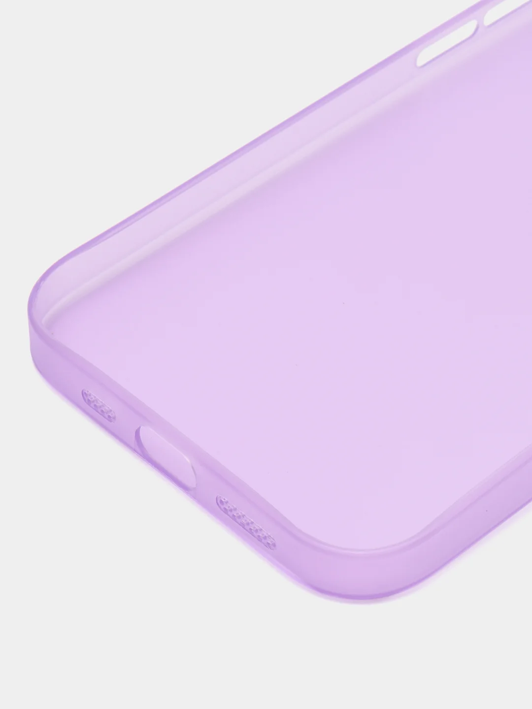 Сиреневый ультратонкий чехол для iPhone 15 Pro, хрупкий тонкий