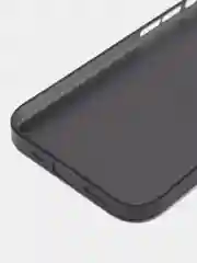 Тёмно-серый ультратонкий чехол для iPhone 15 Pro, хрупкий тонкий