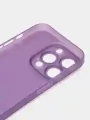 Фиолетовый ультратонкий чехол для iPhone 15 Pro, хрупкий тонкий