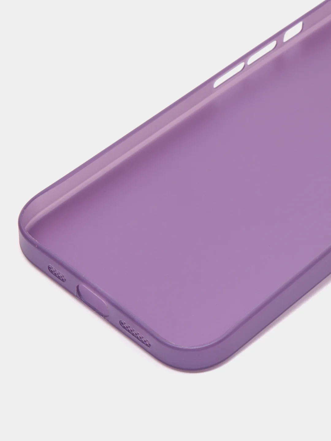 Фиолетовый ультратонкий чехол для iPhone 15 Pro, хрупкий тонкий