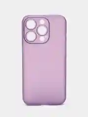 Фиолетовый ультратонкий чехол для iPhone 15 Pro, хрупкий тонкий
