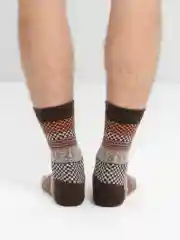 Черный носки шерстяные, новогодние, зимние, мужские