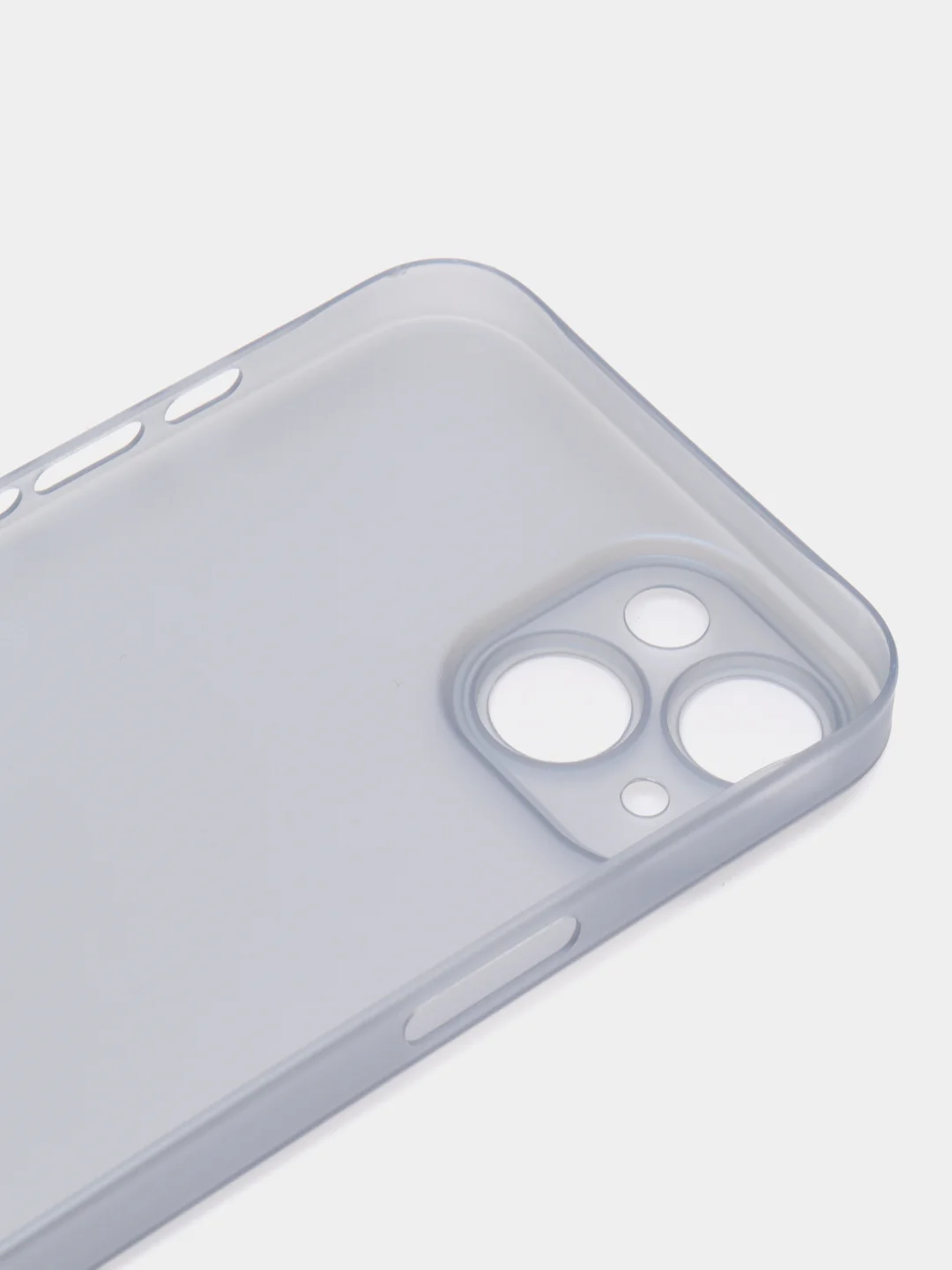 Голубой ультратонкий чехол для iPhone 14, хрупкий, тонкий