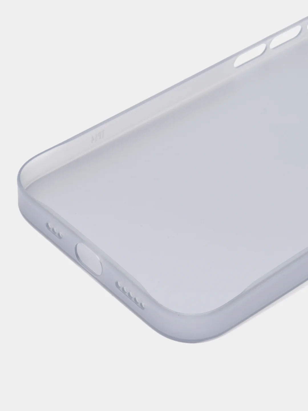 Голубой ультратонкий чехол для iPhone 14, хрупкий, тонкий