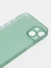 Зеленый ультратонкий чехол для iPhone 14, хрупкий, тонкий