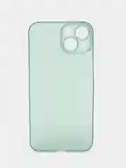 Зеленый ультратонкий чехол для iPhone 14, хрупкий, тонкий