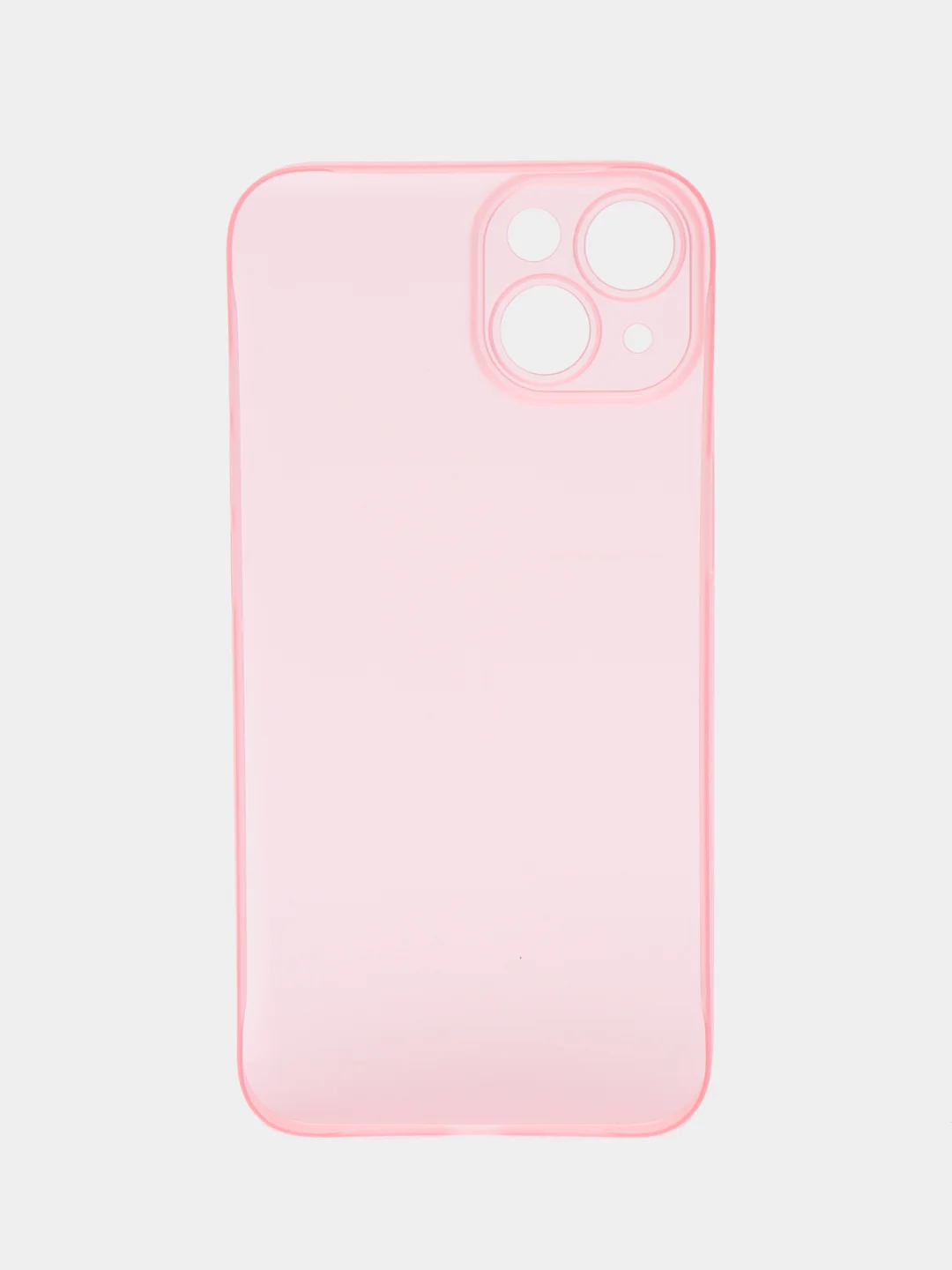 Красный ультратонкий чехол для iPhone 14, хрупкий, тонкий