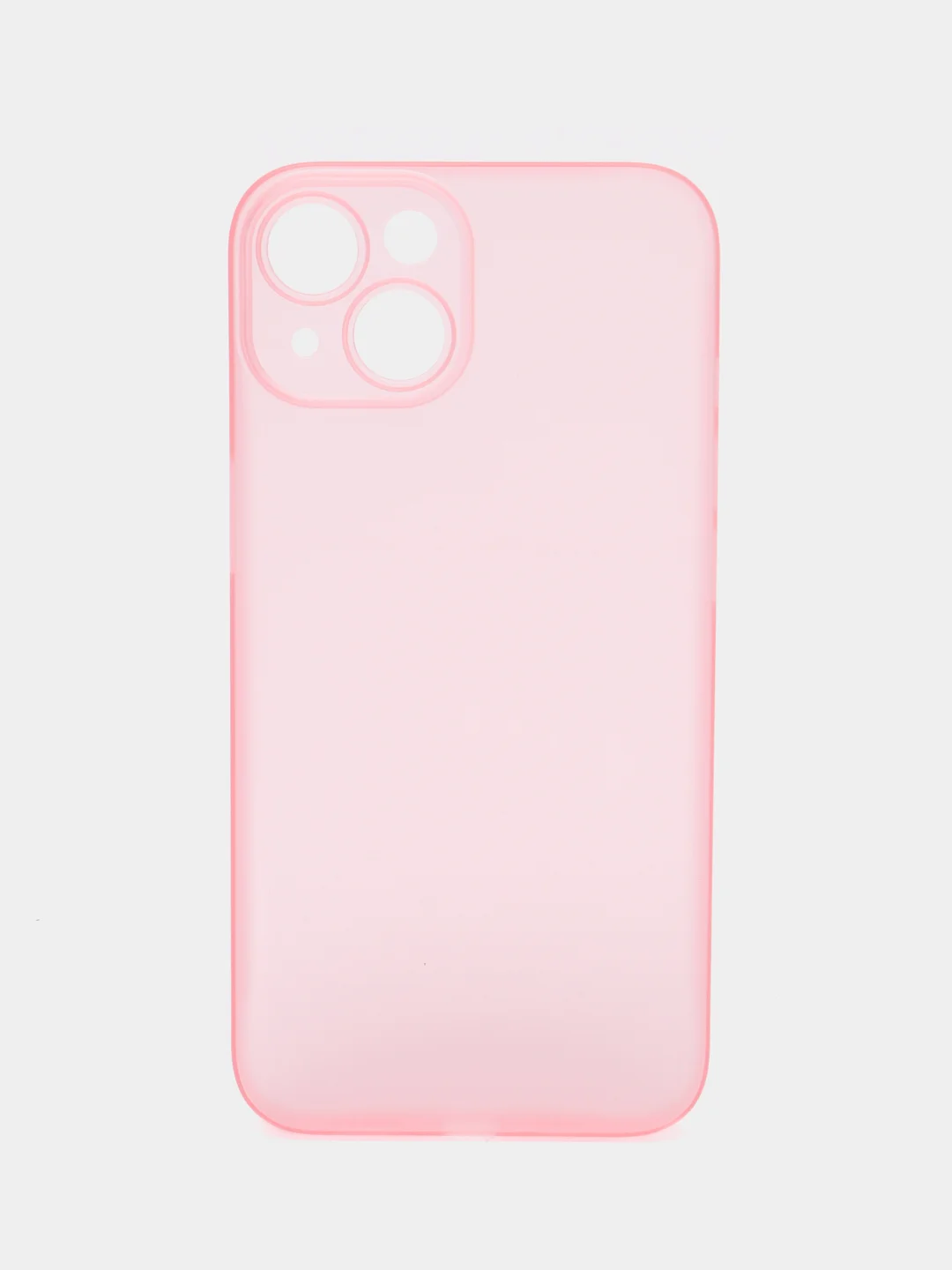 Красный ультратонкий чехол для iPhone 14, хрупкий, тонкий