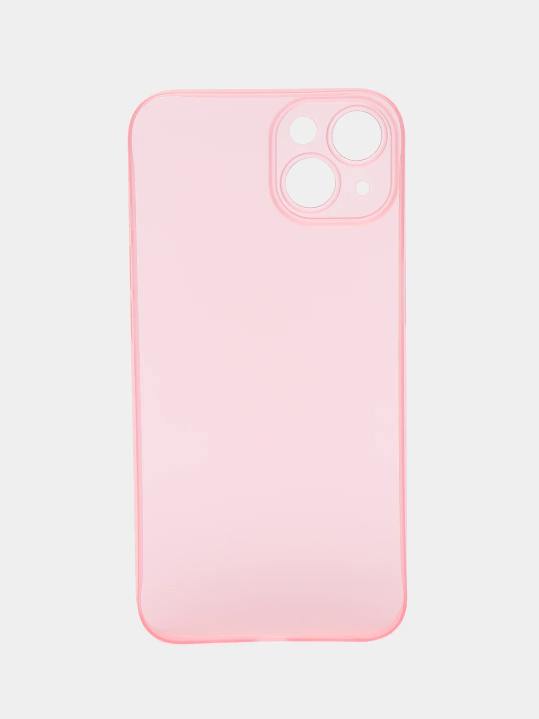 Красный ультратонкий чехол для iPhone 13, хрупкий, тонкий