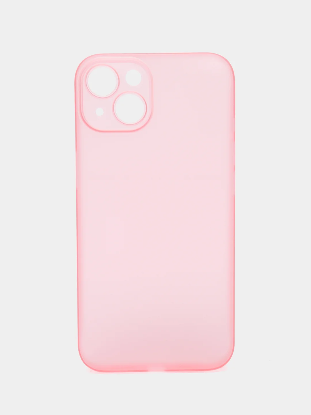 Красный ультратонкий чехол для iPhone 13, хрупкий, тонкий