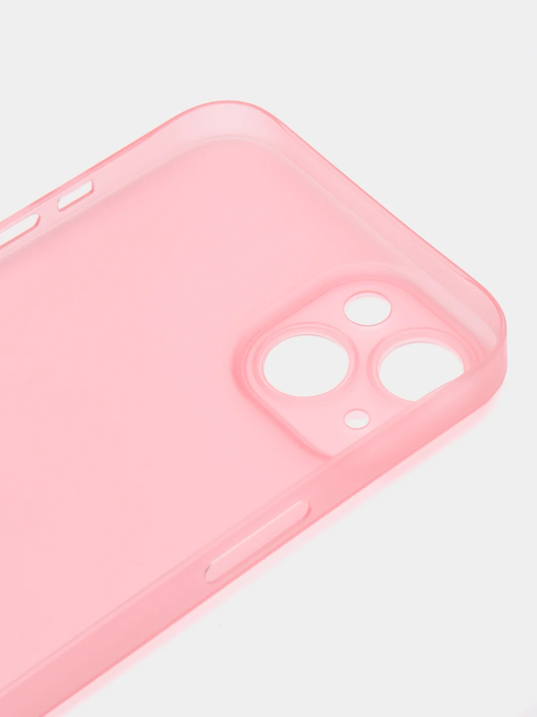 Красный ультратонкий чехол для iPhone 13, хрупкий, тонкий