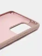 Бежевый чехол Накладка "Soft-touch" с перфорацией для Samsung A01 / A20 / A21S / A41 / A60 / A71 / A81 / A91