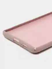 Бежевый чехол Накладка "Soft-touch" с перфорацией для Samsung A01 / A20 / A21S / A41 / A60 / A71 / A81 / A91