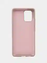 Бежевый чехол Накладка "Soft-touch" с перфорацией для Samsung A01 / A20 / A21S / A41 / A60 / A71 / A81 / A91