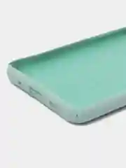 Бирюзовый чехол Накладка "Soft-touch" с перфорацией для Samsung A01 / A20 / A21S / A41 / A60 / A71 / A81 / A91