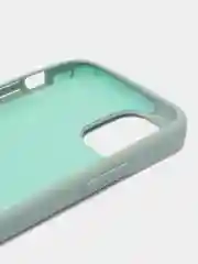 Бирюзовый чехол Накладка с перфорацией для iPhone XR / 11 / 11 Pro / 11 Pro Max / 12 / 12Pro / 12mini / 12 Pro Max
