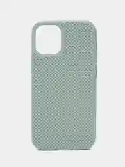 Бирюзовый чехол Накладка с перфорацией для iPhone XR / 11 / 11 Pro / 11 Pro Max / 12 / 12Pro / 12mini / 12 Pro Max