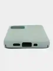 Бирюзовый чехол Накладка с перфорацией для iPhone XR / 11 / 11 Pro / 11 Pro Max / 12 / 12Pro / 12mini / 12 Pro Max