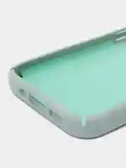 Бирюзовый чехол Накладка с перфорацией для iPhone XR / 11 / 11 Pro / 11 Pro Max / 12 / 12Pro / 12mini / 12 Pro Max