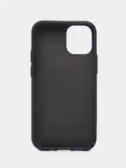 Синий меланж чехол Накладка с перфорацией для iPhone XR / 11 / 11 Pro / 11 Pro Max / 12 / 12Pro / 12mini / 12 Pro Max