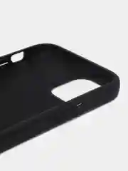 Черный чехол Накладка с перфорацией для iPhone XR / 11 / 11 Pro / 11 Pro Max / 12 / 12Pro / 12mini / 12 Pro Max