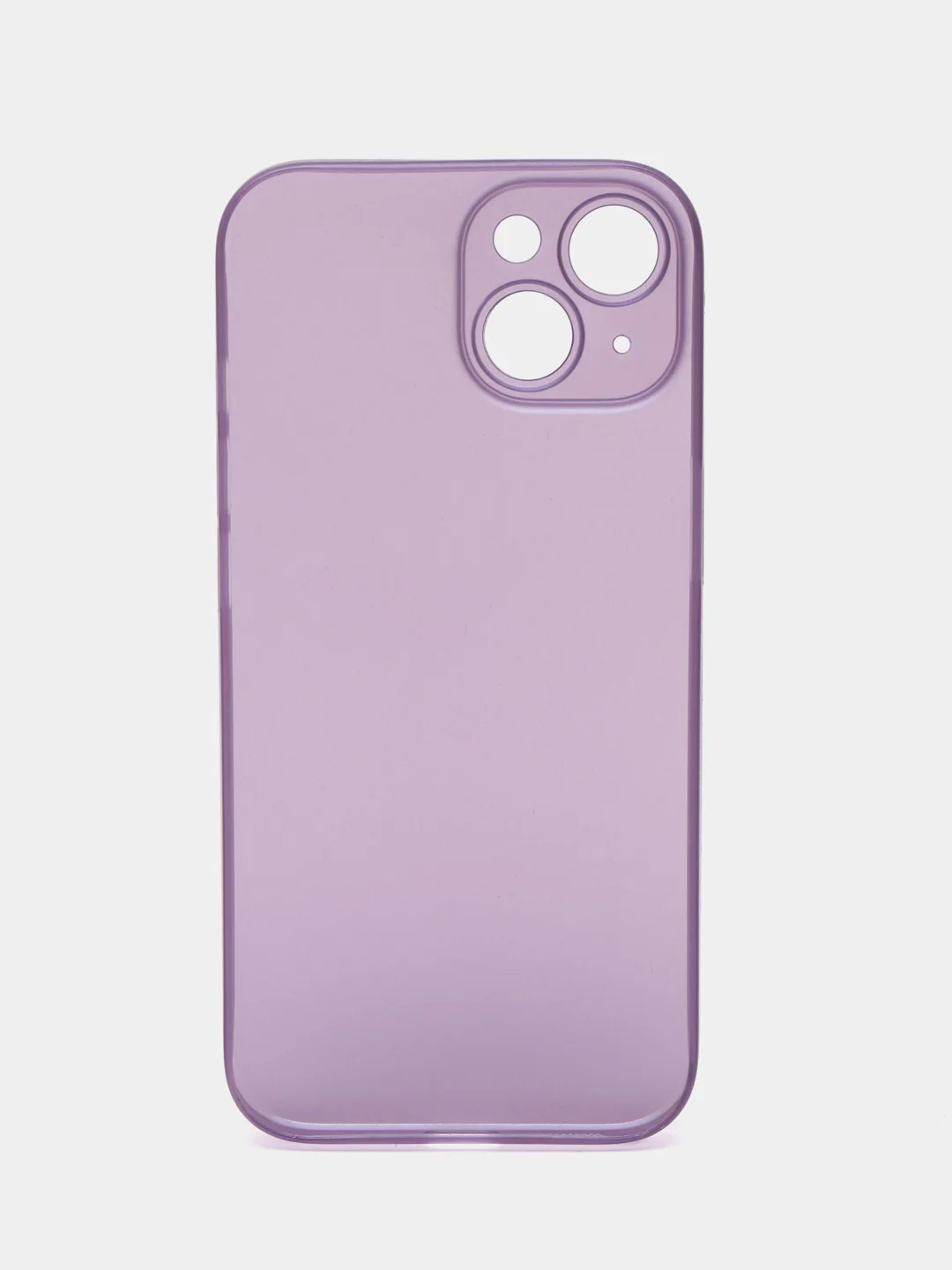Тёмно-серый ультратонкий чехол для iPhone 15, хрупкий, тонкий