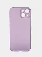 Тёмно-серый ультратонкий чехол для iPhone 15, хрупкий, тонкий