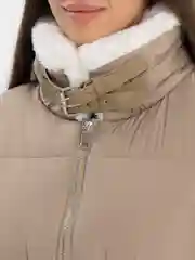 Оливковый куртка женская, зимняя