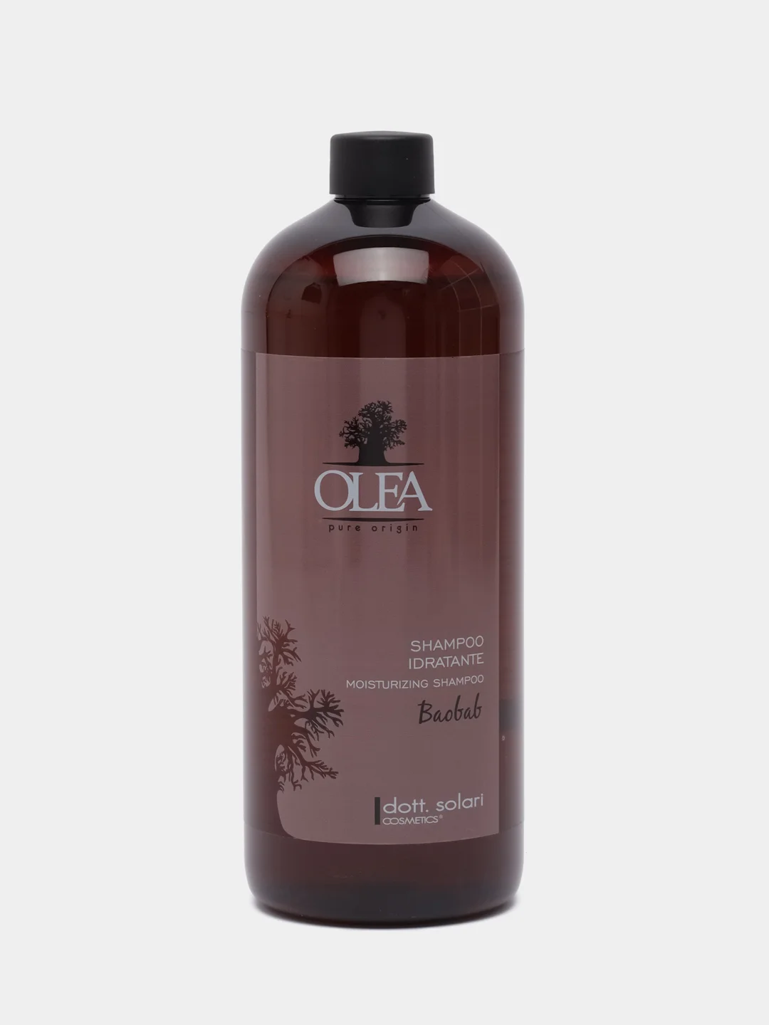 Шампунь для волос с маслами баобаба и семян льна, OLEA BAOBAB, Dott.Solari, 1000 мл