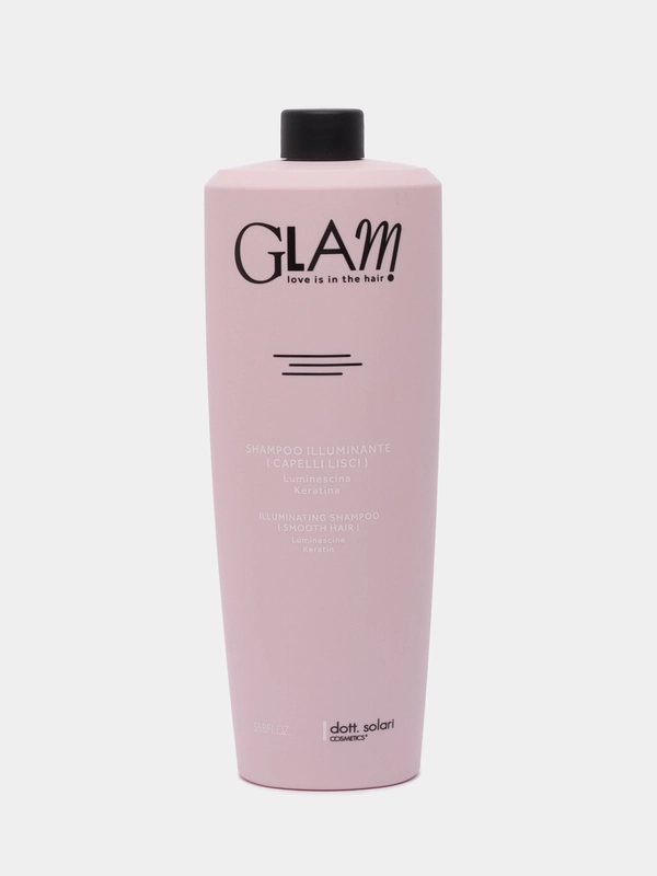 Шампунь для гладкости и блеска волос GLAM SMOOTH HAIR, Dott.Solari, 1000 мл