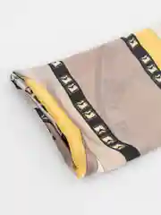 Желтый шелковый платок 180 х 90 см