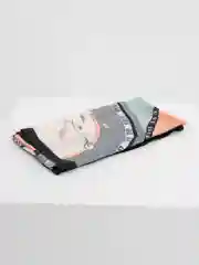 Мятный шелковый платок 180 х 90 см
