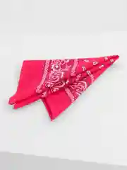 Фуксия платок 55*55 см из хлопка