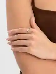 Золотой кольцо XUPING с кристаллами