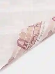 Розовый бумага упаковочная подарочная, крафтовая "Новогодняя"