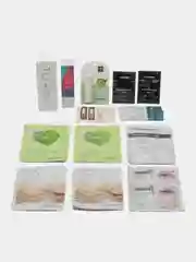 Бежевый набор уходовой и декоративной косметики Beauty Box, подарочный, для женщин