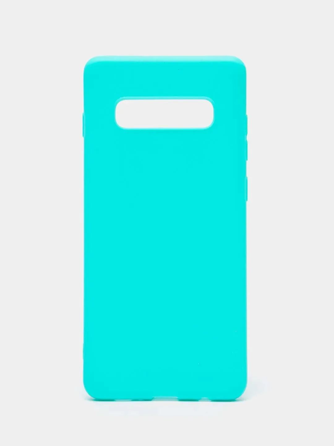 Красный силиконовый чехол для Samsung S10