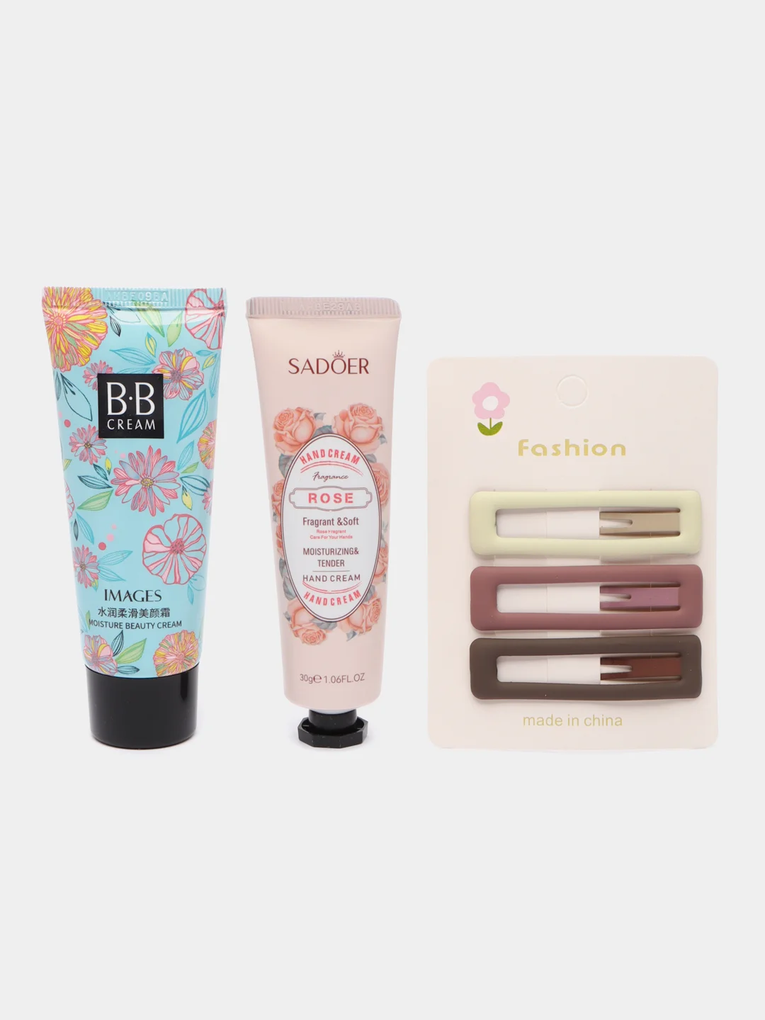 Розовый набор уходовой и декоративной косметики Beauty Box, подарочный, для женщин