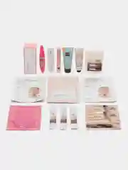 Розовый набор уходовой и декоративной косметики Beauty Box, подарочный, для женщин