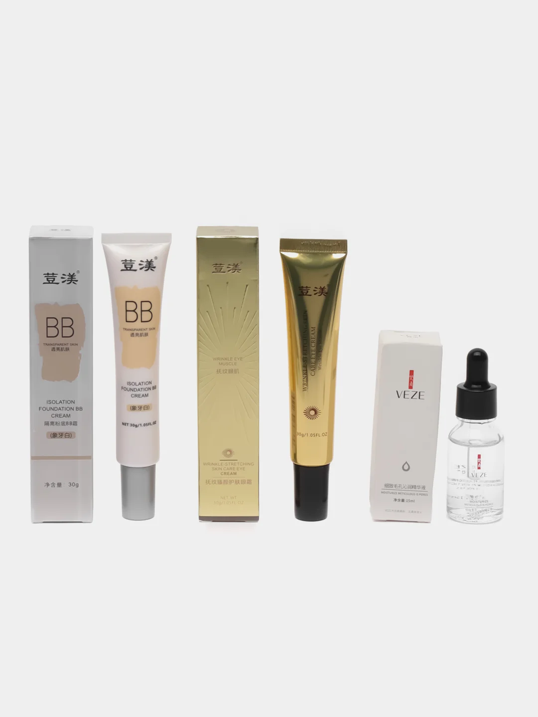 Розовый набор уходовой и декоративной косметики Beauty Box, подарочный, для женщин