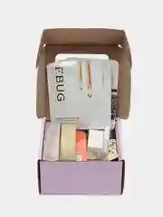Розовый набор уходовой и декоративной косметики Beauty Box, подарочный, для женщин