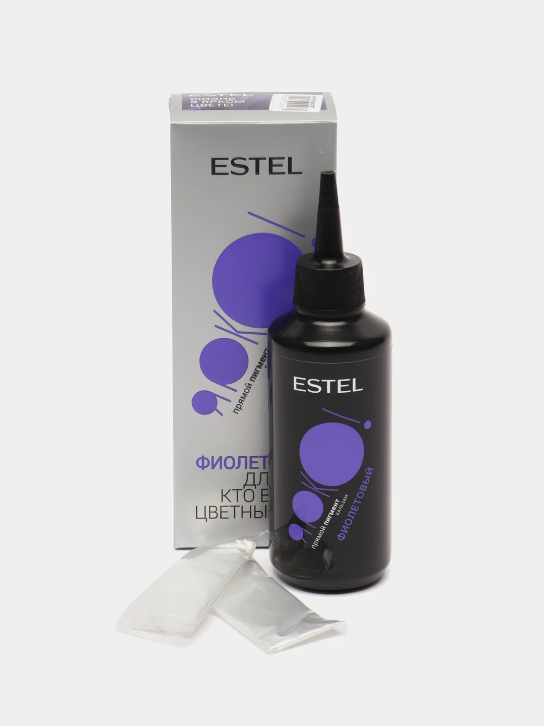 Фиолетовый бальзамы оттеночные Estel "Ярко", с прямыми пигментами, 150 мл