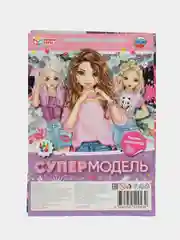 Игра настольная Ходилка Мини Супермодель