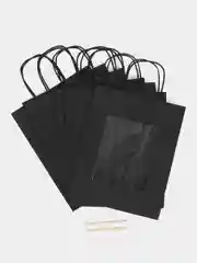 Подарочный пакет набор 7 штук скретч-слой стилус, Black Kraft, Золотая Сказка, 591970