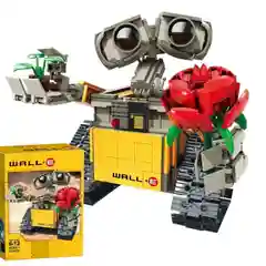 Черный конструктор Робот Валли / WALL-E / 678 деталей / Конструктор для мальчиков и девочек