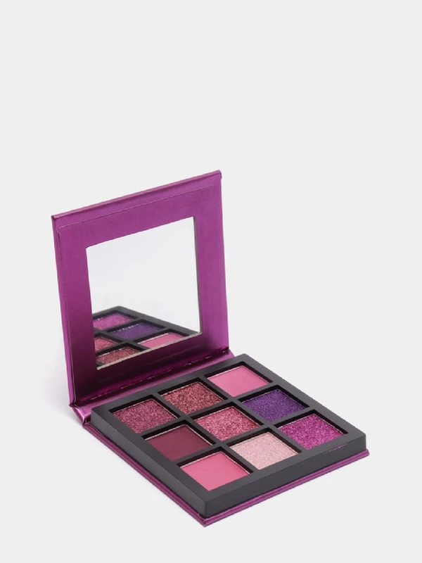 Тени для век, макияж, компактная палетка, 9 цветов - s.f.r color Beauty