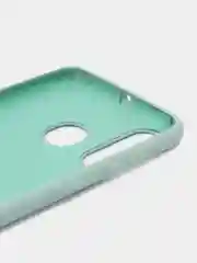 Бирюзовый чехол Накладка "Soft-touch" с перфорацией для Samsung A01 / A20 / A21S / A41 / A60 / A71 / A81 / A91