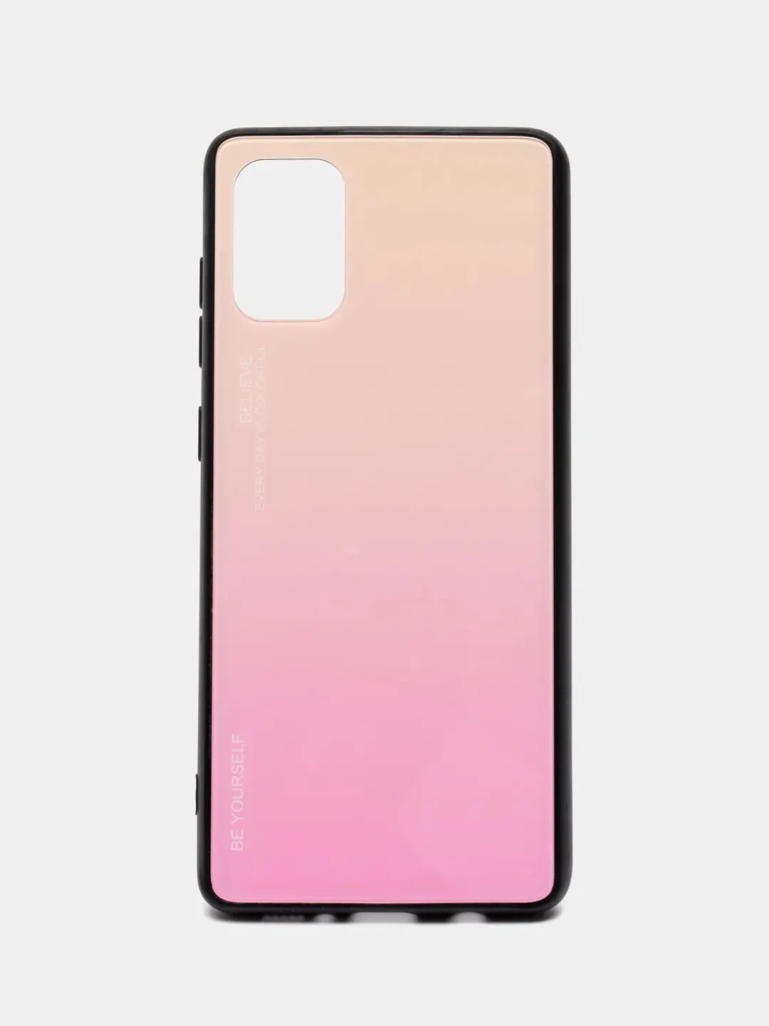 Розовый чехол градиентный на Samsung Galaxy A51/A71/A52/A72/A12/A13/A33/A53/A73/A50/S8/A22/S20/FE/S21
